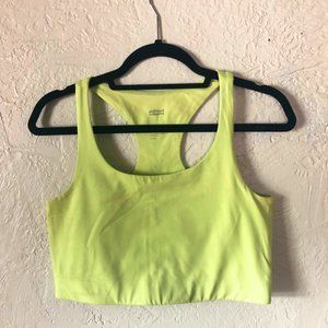 Girlfriend Collective Lime Paloma Bra - L